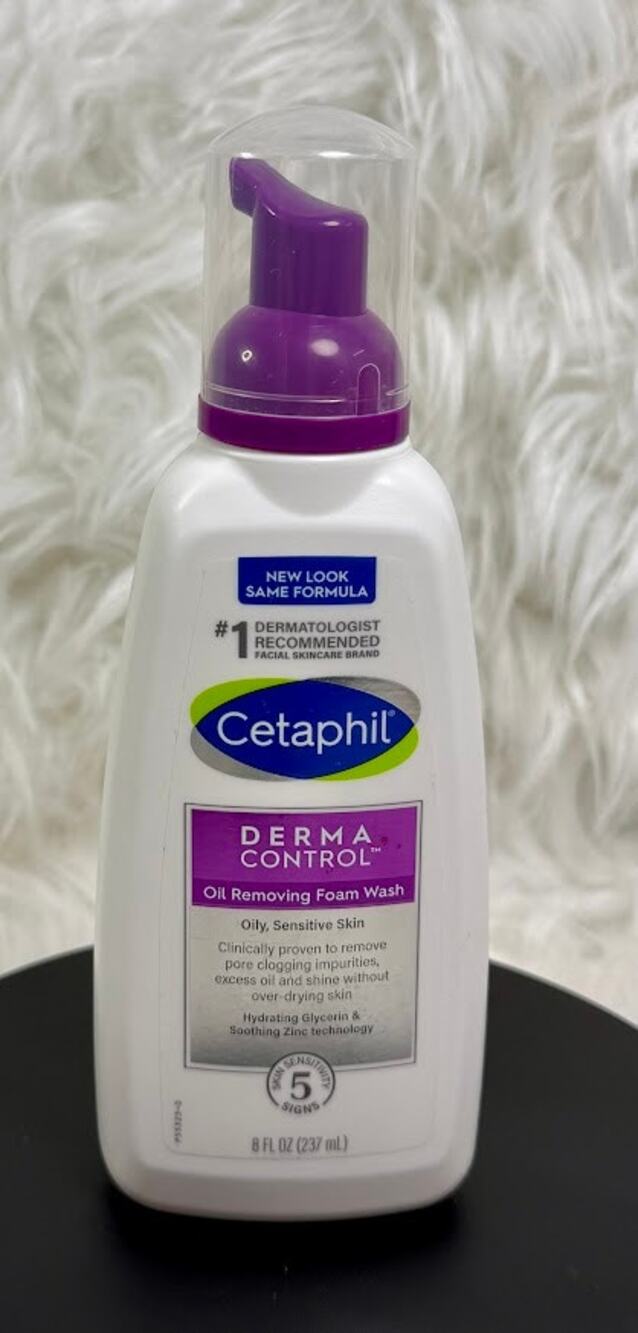 8 fl oz - Cetaphil Pro DermaControl Oil Removing Foam Wash - Derma Control